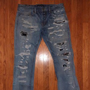 Cult Of Individuality Patched-Jeans!!! 34x34